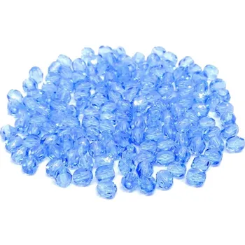 Dětské navlékací korálky CZ Broušené korálky, 4mm, barva 30030 - 30ks