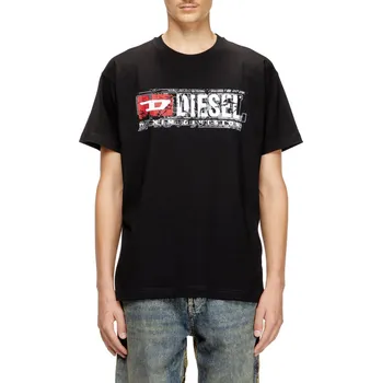 TRIČKO DIESEL T-NORM-T6 T-SHIRT BLACK