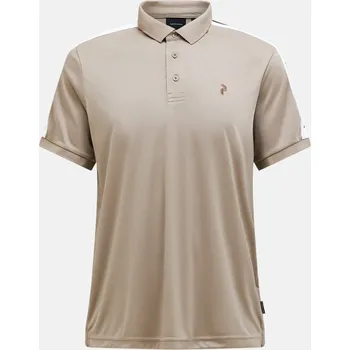 Pánská košile POLOKOŠILE PEAK PERFORMANCE M PLAYER POLO AVID BEIGE