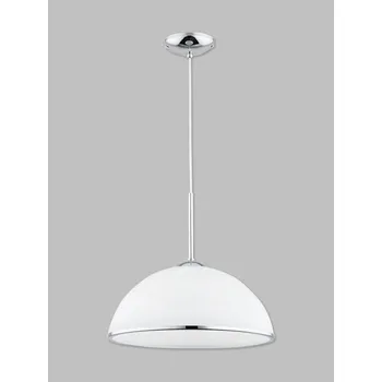 Lemir Závěsné svítidlo O3137 W1 CH Freja závěsná s lemem průměr 35 cm, chrom