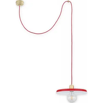 Svítidlo Lemir Závěsné svítidlo na lanku O2831 W1 PAT + CZE [M] ZTS lanko 1, patina +