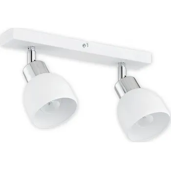 Svítidlo Lemir Bodové svítidlo O2592 P2 BIA Feniks spot 2, bílá matná + chrom