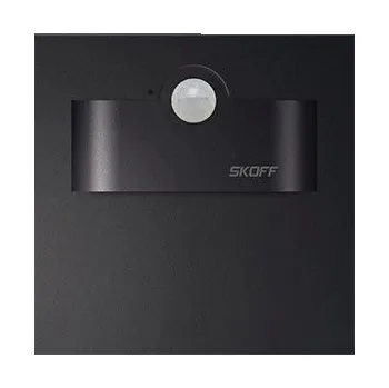 Příslušenství pro LED osvětlení SKOFF LED nástěnné svítidlo s čidlem MN-TAN-D-H TANGO SHORT černá(D) teplá(W