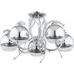 Lemir Lustr do obyváku O2535 W5 CH Trama lustr 5 ramenný, chrom