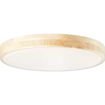 Stropní svítidlo Brilliant Brelight Slimline (G80570A75) d500, 36W, 4150lm, DO, dřevo