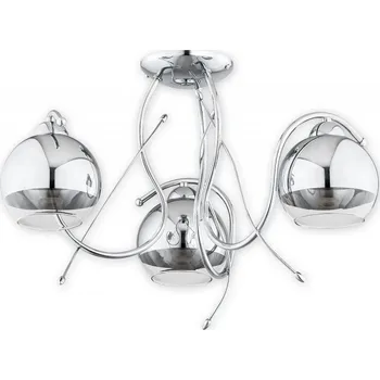 Svítidlo Lemir Lustr do obyváku O2533 W3 CH Trama lustr 3 ramenný, chrom