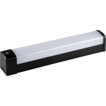 Nástěnné svítidlo Kanlux LED koupelnové svítidlo 36651 AKVO LED IP44 S 15W-NW černá s vypínačem