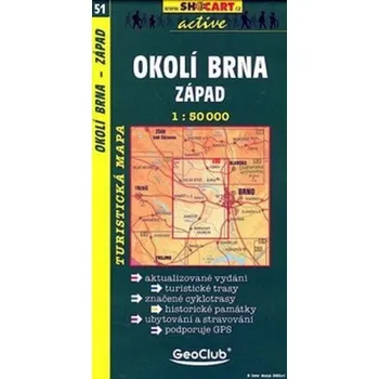 SC 051 Okolí Brna západ 1:50 000