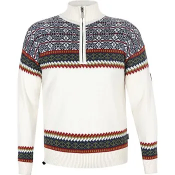 Pánský svetr Kama Merino svetr 4097 101 - přírodně bílá S