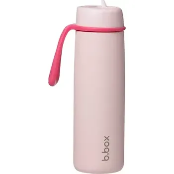 Termoska b.box Nerezová termolahev s brčkem 690 ml - pink paradise