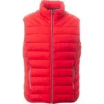 PAYPER TIME pánská prošívaná vesta Barva: červená, Velikost: S