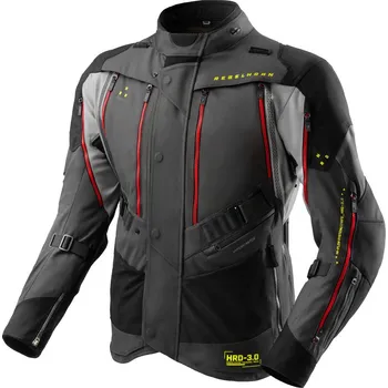 Moto bunda Moto bunda Rebelhorn Hardy 3.0 černá/šedá 4XL