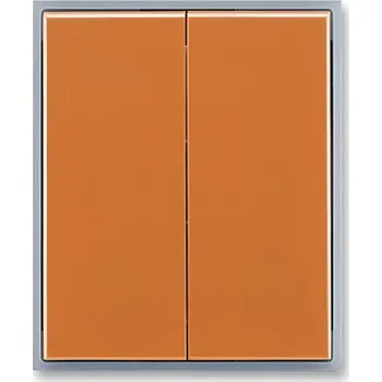 vypínač Kryt spínače dělený ABB Element-Time 3558E-A00652 07 - karamelová/ledová šedá