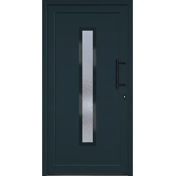Vchodové dveře Vchodové dveře PVC 3157093 208/108/7 P antracit