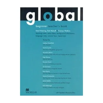 Anglický jazyk Global Beginner Teacher's Book + Resource CD Pack