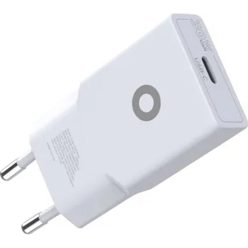 30W adaptér Mobile Origin GaN Slim Charger MO17 - bílý