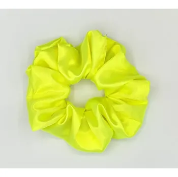 Saténová Scrunchie gumička reflexní XL