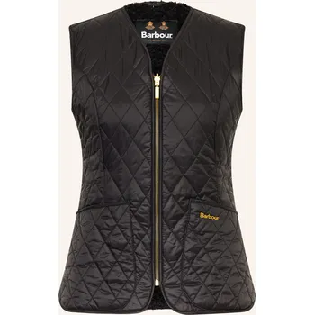 Dámská vesta Barbour Dámská Vesta Markenfi S Plyšem, černá, 44