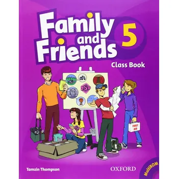 Anglický jazyk Family and Friends 5 Class Book + MultiROM