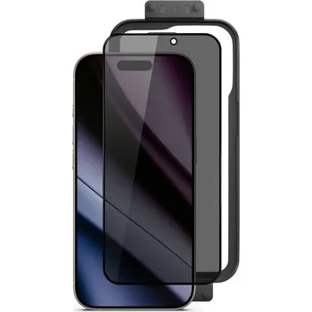 EPICO Privacy 3D ochranné sklo pro s instalačním rámečkem iPhone 16 Pro 91012151300015