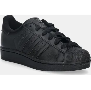 Dámská obuv Kožené tenisky adidas Originals Superstar II JH9979 černá 99X, EUR 35.5