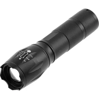 Venkovní osvětlení GTV LT-LKSZ3W-60 Kapesní svítilna, SOS, zoom, na 3xAAA 1.5V, 5W, 300lm, 6