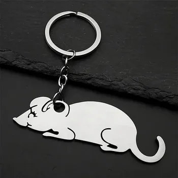 Přívěsek na klíče s myškou
