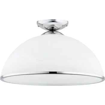 Svítidlo Lemir Stropní svítidlo O3136 P1 CH Freja přisazená s lemem průměr 35 cm, chr