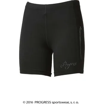 Dámské kraťasy Progress Dámské běžcké kraťasy KENGURA SHORTS černá Velikost: S