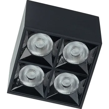 Nowodvorski Lighting Stropní přisazené svítidlo 10054 MIDI LED černá 16W 3000K