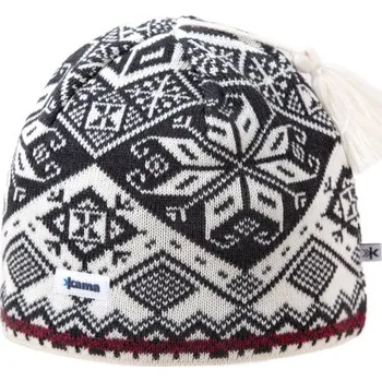 Praní a péče o prádlo Kama pletená Merino čepice AW61 101 - přírodně bílá M