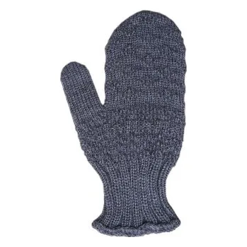 Módní doplněk Kama pletené Merino rukavice RB210 111 - tmavě šedá XS