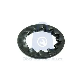 Matice Podložka vějířová s vnitřním ozubením, DIN 6798I, bez úpravy 17 - hobby balení, balení 1 ks