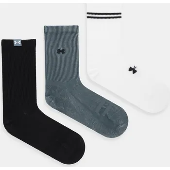 Ponožky Under Armour 3-pack 1390130 černá 99X, vel. L