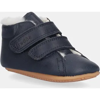 Chlapecké tenisky Kojenecké kožené boty Froddo PREWALKERS FURRY BASIC G1130022 námořnická modř 59X, EUR 19