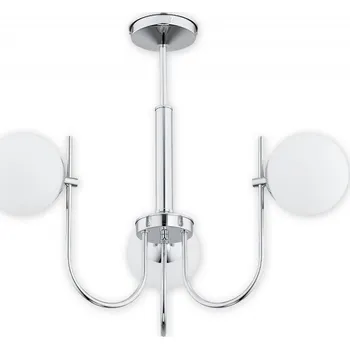 Svítidlo Lemir Lustr do obyváku O2853 W3 CH Ape lustr 3 ramenný, chrom