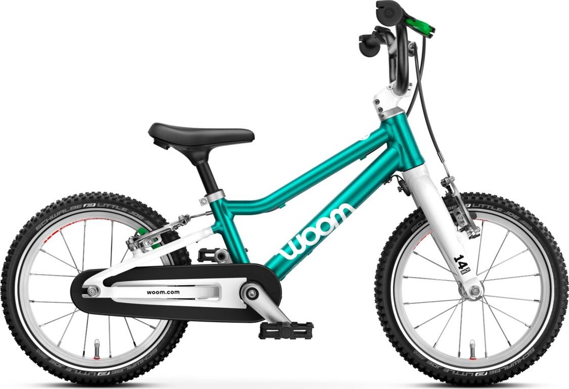Dětské kolo Woom GO 2 barva Metallic Turquoise