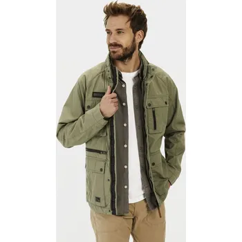 Pánská casual bunda BUNDA CAMEL ACTIVE JACKET DUSTY KHAKI