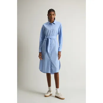 Dámské šaty ŠATY WOOLRICH BELTED SHIRT DRESS SERENITY