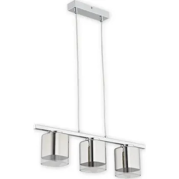 Svítidlo Lemir Závěsné svítidlo na lanku O2313 W3 CH Savia závěs 3, chrom