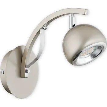 Nástěnné svítidlo Lemir Nástěnné svítidlo O2410 K1 SAT Devi nástěník, matný chrom + chrom