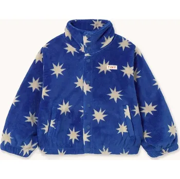 Dětská bunda Tinycottons STARS POLAR JACKET AW25.572 námořnická modř 59X, vel. 152