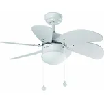 Stropní ventilátor W-VEN33180 PALAO FARO - bílá 81 cm 6 lopatek 1xE14