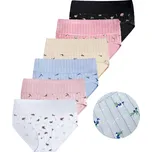 FANNIFEN Dámské kalhotky s vysokým pasem RM0056 - 3 ks v balení Velikost: 2XL