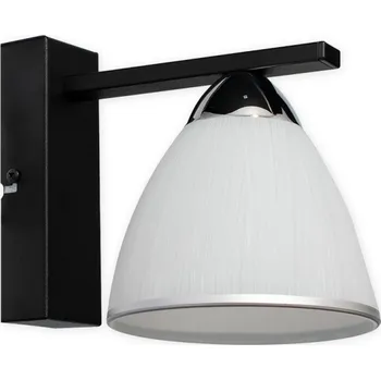 Nástěnné svítidlo Lemir O3250 K1 CZA + CH Faber nástěník, černá + chrom