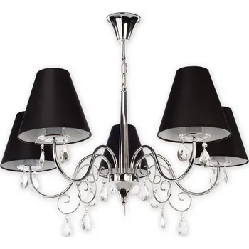 Svítidlo Lemir Závěsné svítidlo na řetězu O1965 CH CZA Velio lustr 5 ramenný, chrom +