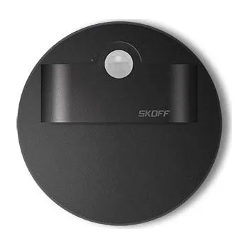 Příslušenství pro LED osvětlení SKOFF LED nástěnné svítidlo s čidlem MK-RUE-D-W RUEDA SHORT černá(D) studená