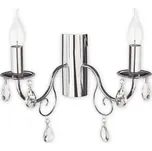 Lemir Nástěnné svítidlo O1951 CH Velio nástěník 2 ramenný, chrom