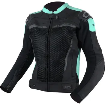 Moto bunda XRC TOURER AIR HLT Tech Air ready ladies jacket black/turquoise vel. 44