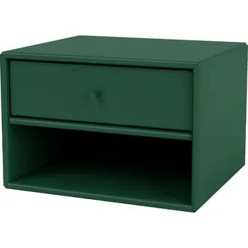 Noční stolek Montana, Závěsný noční stolek Dash tmavě zelený - Formadore